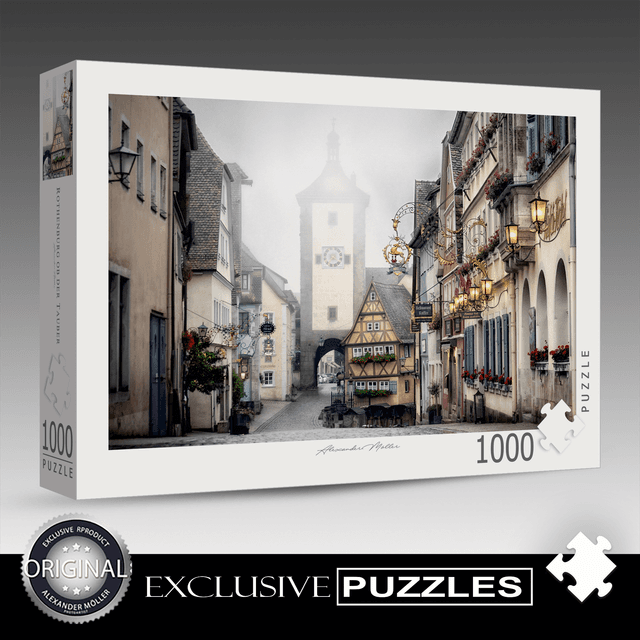 Original Rothenburg Puzzle | Plönlein im Nebel