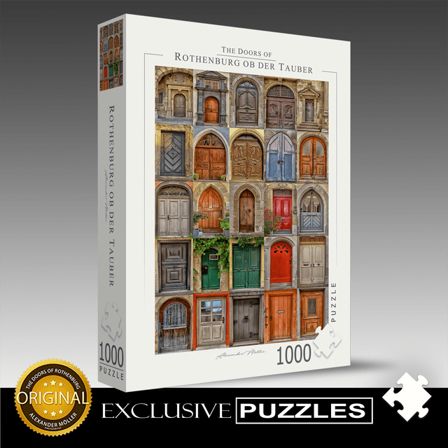 Original Rothenburg Puzzle | The Doors of Rothenburg ob der Tauber